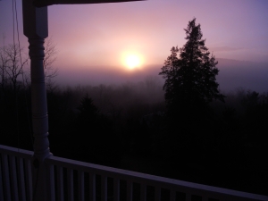 Sunrise at The Porches